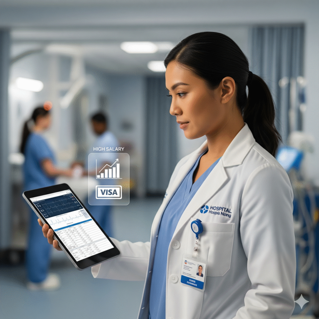 $65,000 nursing jobs with visa sponsorship in U.S